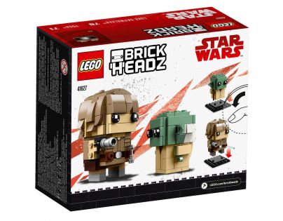 LEGO BrickHeadz! 41627 Luke Skywalker a Yoda