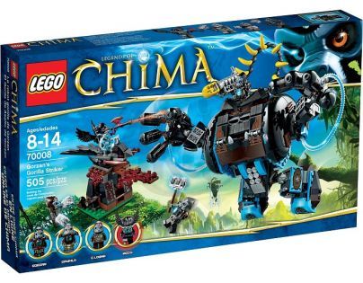 LEGO CHIMA 70008 Gorzanův gorilí útočník