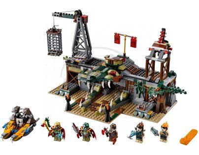LEGO CHIMA 70014 Crocova skrýš v bažině