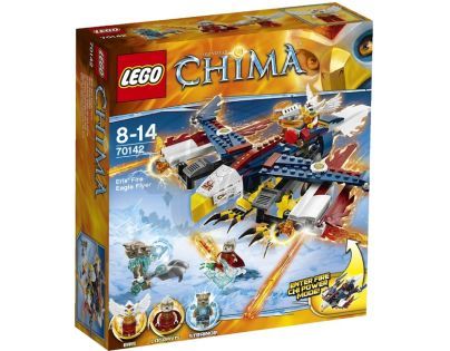 LEGO CHIMA - herní sady 70142 - Erisino ohnivé orlí letadlo