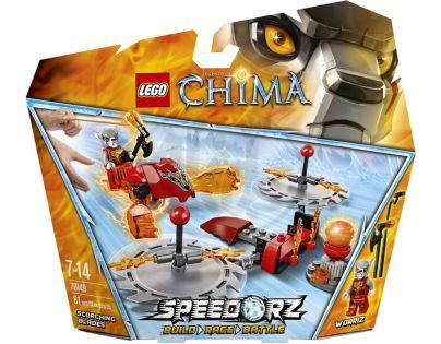 LEGO CHIMA - speedory 70149 - Žhnoucí čepele