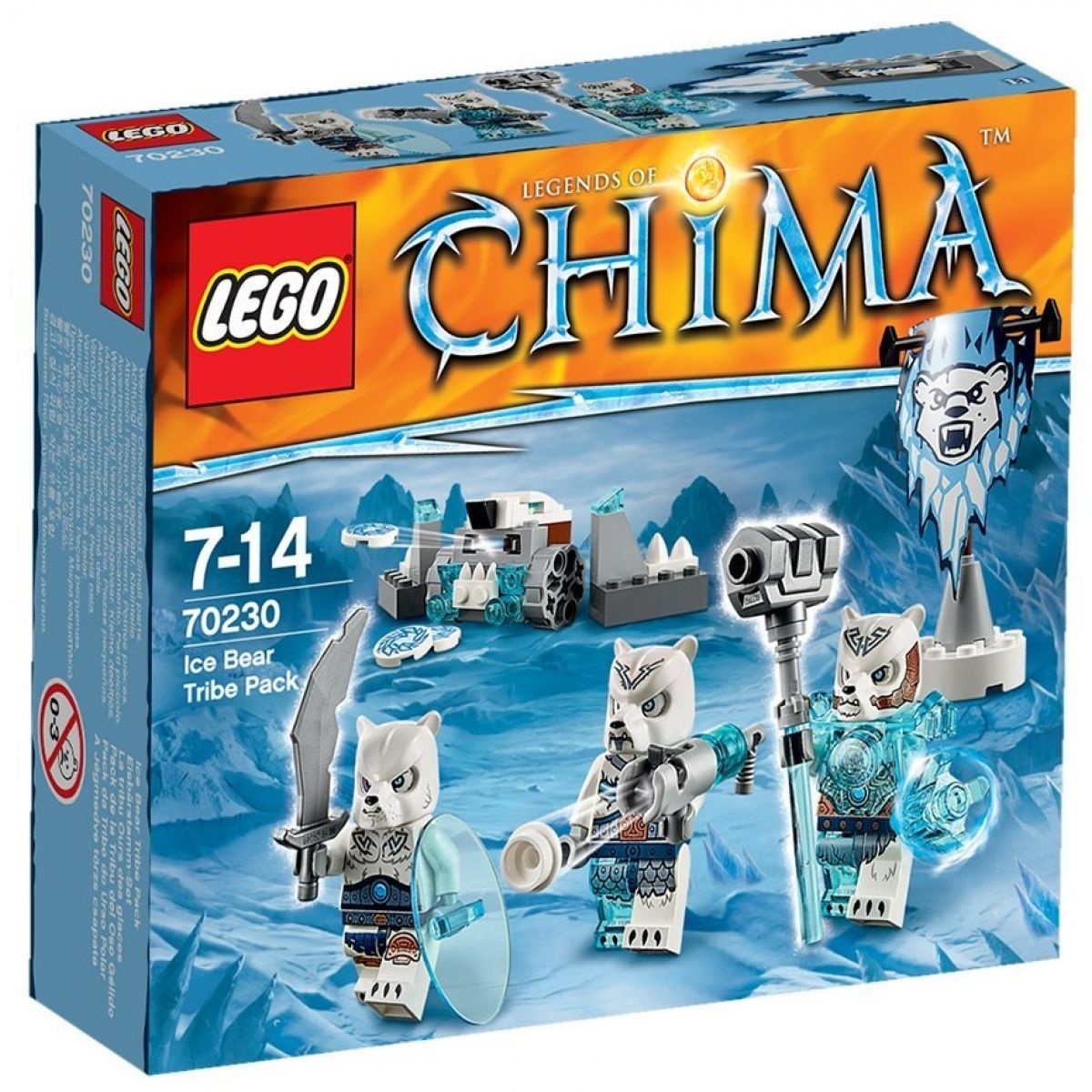 LEGO Chima 70230 - Smečka kmene Ledních medvědů