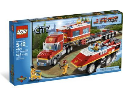 LEGO CITY 4430 Hasičský transportér