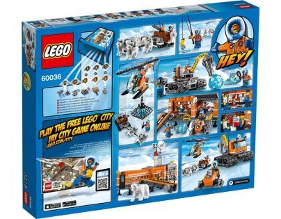 LEGO City 60036 Polární základní tábor - Poškozený obal