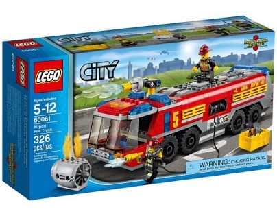 LEGO City 60061 - Letištní hasičské auto