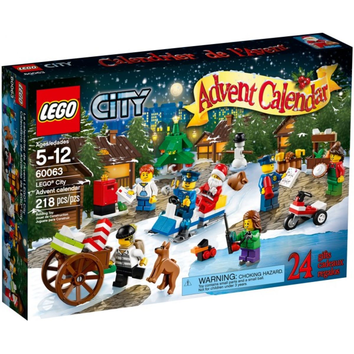 LEGO City 60063 - Adventní kalendář LEGO® City