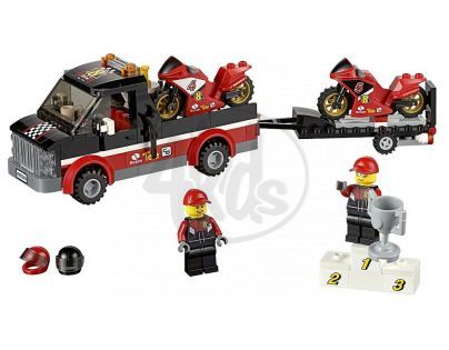 LEGO City Great Vehicles 60084 - Přepravní kamión na závodní motorky