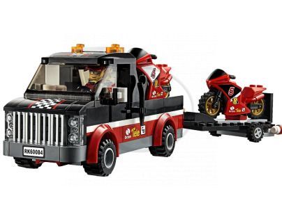 LEGO City Great Vehicles 60084 - Přepravní kamión na závodní motorky