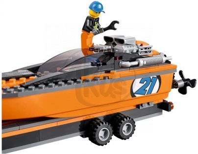 LEGO City Great Vehicles 60085 - Motorový člun 4x4
