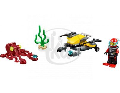 LEGO City 60090 Potápěčský hlubinný skútr
