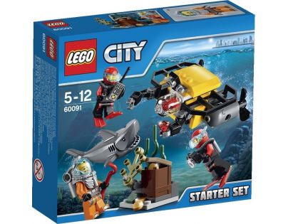 LEGO City 60091 Hlubinný mořský výzkum: startovací sada