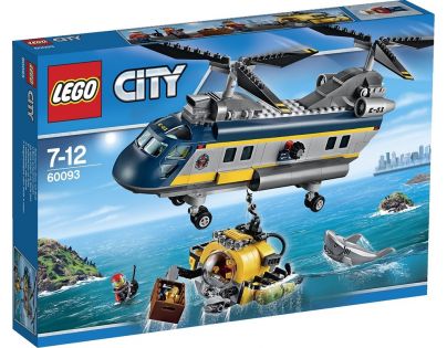 LEGO City 60093 Vrtulník pro hlubinný mořský výzkum