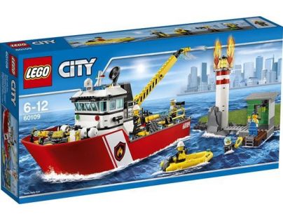LEGO City 60109 Hasičský člun