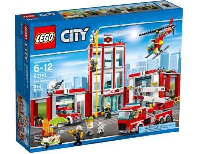 LEGO City 60110 Hasičská stanice - Poškozený obal