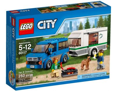 LEGO City 60117 Dodávka a karavan