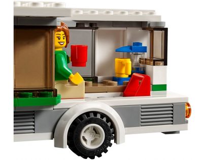 LEGO City 60117 Dodávka a karavan