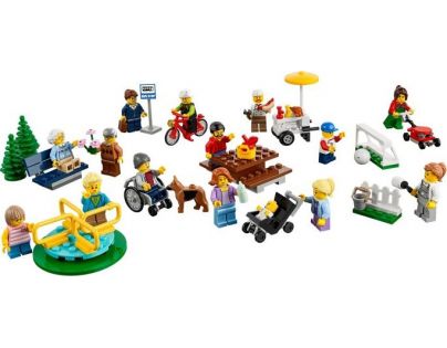 LEGO City 60134 Zábava v parku Lidé z města