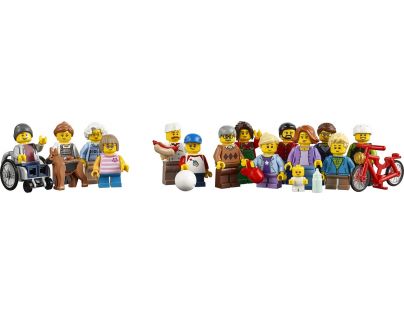 LEGO City 60134 Zábava v parku Lidé z města