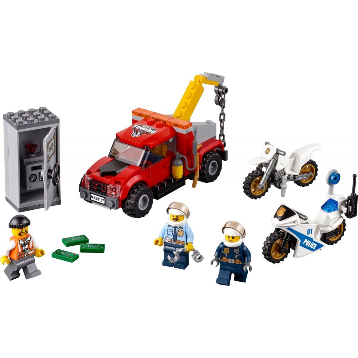 LEGO City 60137 Ťažkosti odťahového vozidla