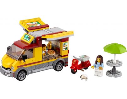 LEGO City 60150 Dodávka s pizzou