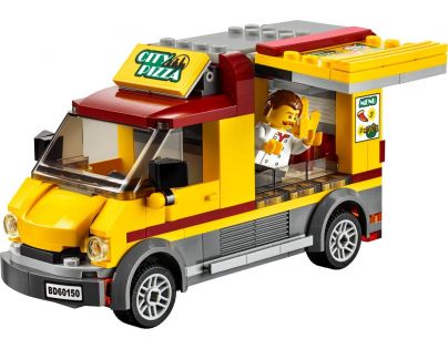 LEGO City 60150 Dodávka s pizzou