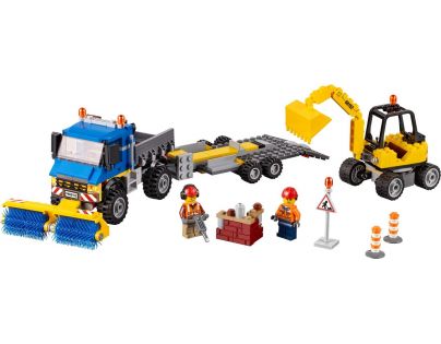 LEGO City 60152 Zametací vůz a bagr