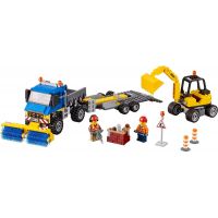 LEGO City 60152 Zametací vůz a bagr 2