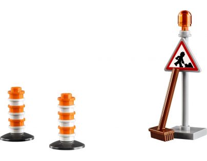 LEGO City 60152 Zametací vůz a bagr