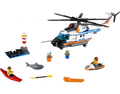 LEGO City 60166 Výkonná záchranárska helikoptéra