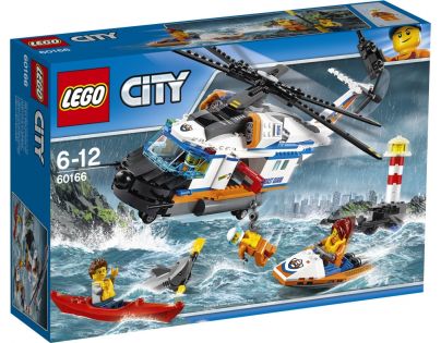 LEGO City 60166 Výkonná záchranárska helikoptéra