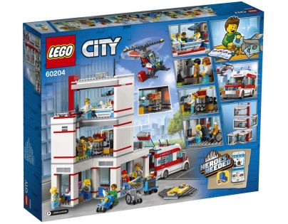 LEGO City 60204 Nemocnica - Poškodený obal
