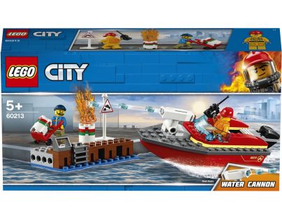 LEGO City 60213 Požiar v prístave