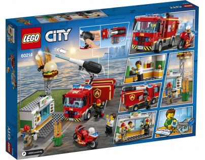 LEGO® City 60214 Záchrana burgrárne