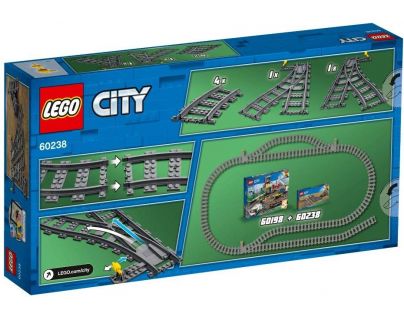 LEGO City 60238 Výhybky - Poškodený obal