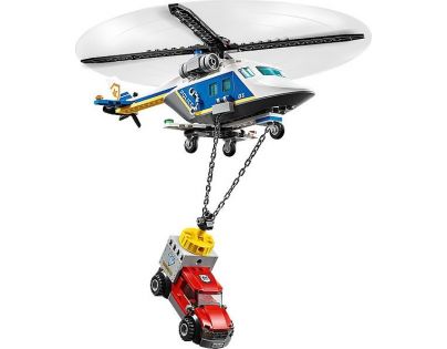 LEGO City 60243 Prenasledovanie policajnou helikoptérou - Poškodený obal