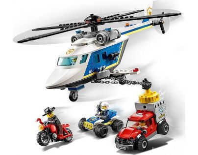 LEGO® City 60243 Prenasledovanie policajnou helikoptérou