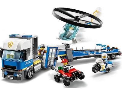 LEGO City 60244 Preprava policajnej helikoptéry - Poškodený obal
