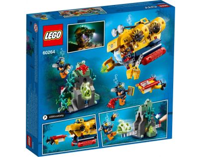 LEGO® City 60264 Oceánska prieskumná ponorka