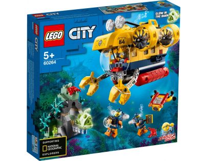 LEGO® City 60264 Oceánska prieskumná ponorka