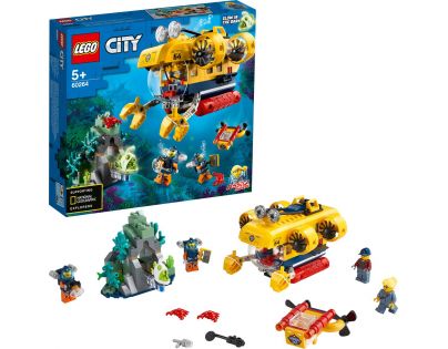 LEGO® City 60264 Oceánska prieskumná ponorka