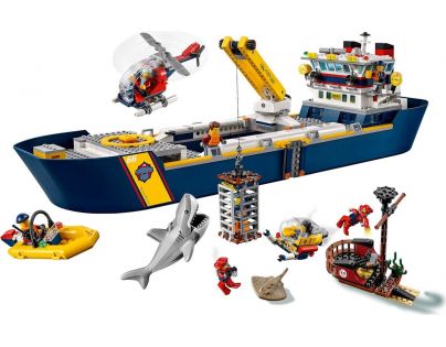 LEGO® City 60266 Oceánska prieskumná loď