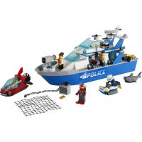 LEGO® City 60277 Policajná hliadková loď 2