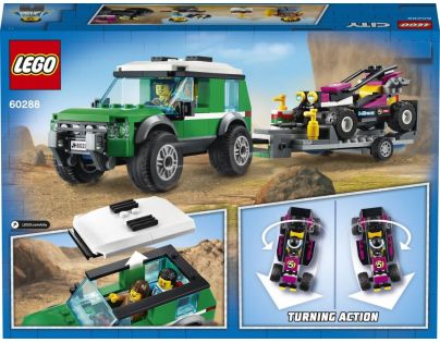 LEGO® City 60288 Preprava pretekárskych bugín