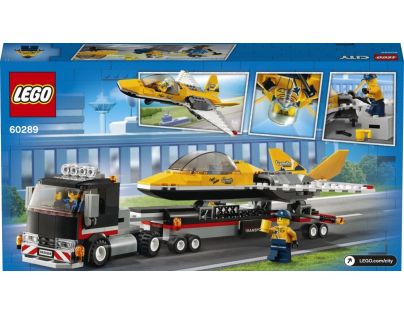 LEGO® City 60289 Transport akrobatickej stíhačky