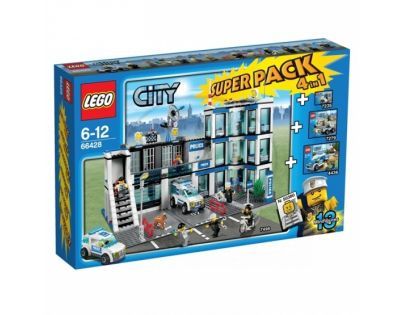 LEGO City 66428 Super Pack Policie 4v1