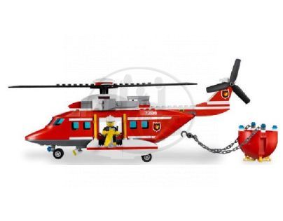 LEGO City 7206 Hasičská helikoptéra