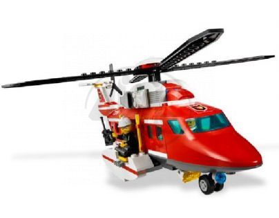 LEGO City 7206 Hasičská helikoptéra