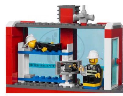 LEGO CITY 7208 Hasičská stanice