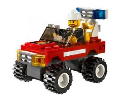 LEGO CITY 7241 Velitelské auto hasičů