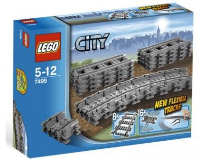 Lego City 7499 Ohybné koľajnice